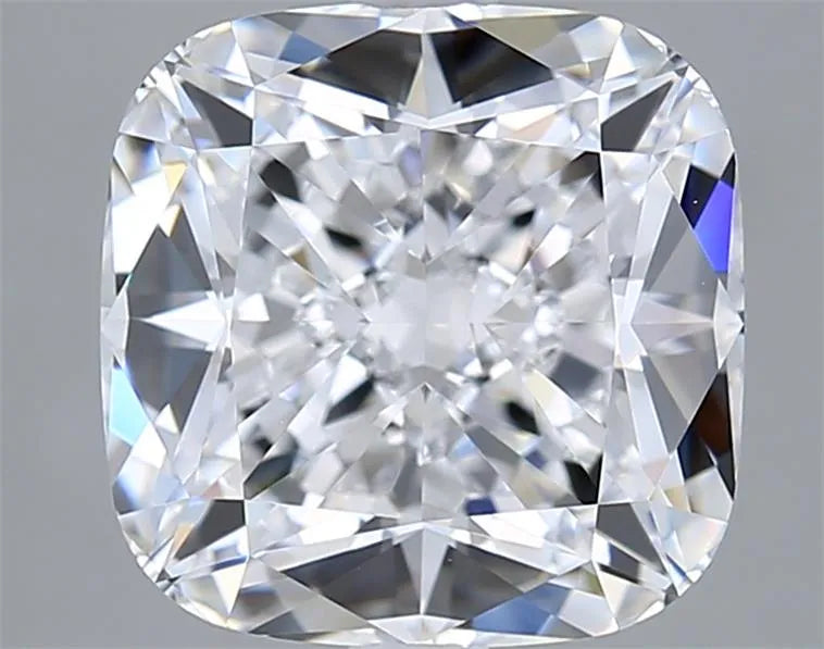 4.03ct Cushion modified Lab Grown Diamond (Colour D, Clarity VVS2, IGI Certified)