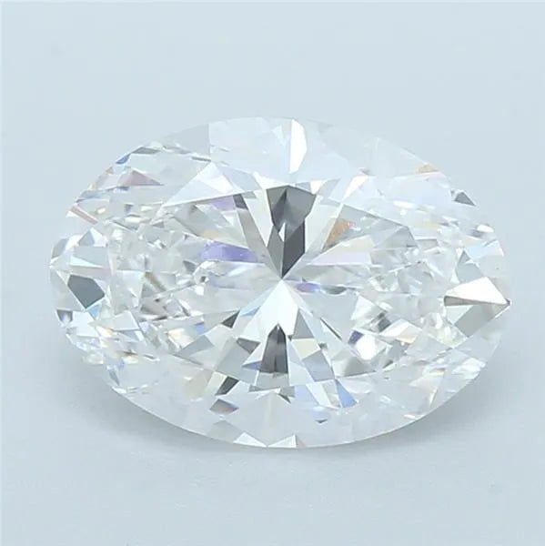 4.03ct Oval Lab Grown Diamond (Colour E, Clarity VVS2, IGI Certified)