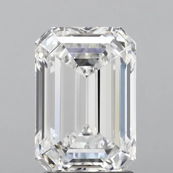 4.04ct Emerald Lab Grown Diamond (Colour G, Clarity VVS2, IGI Certified)