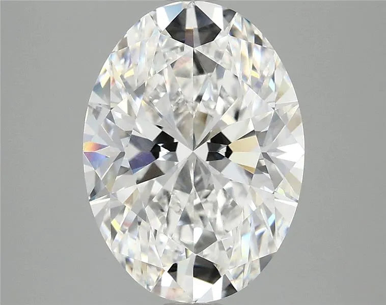 4.04ct Oval Lab Grown Diamond (Colour D, Clarity VVS2, IGI Certified)