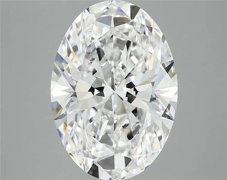 4.04ct Oval Lab Grown Diamond (Colour E, Clarity VVS2, IGI Certified)