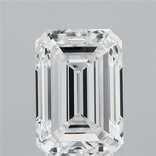 4.05ct Emerald Lab Grown Diamond (Colour D, Clarity VVS1, IGI Certified)