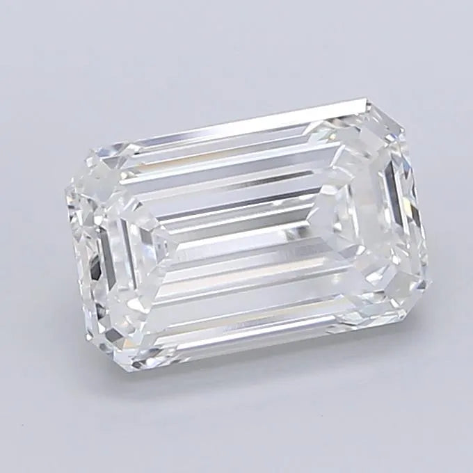 4.05ct Emerald Lab Grown Diamond (Colour E, Clarity VVS1, IGI Certified)