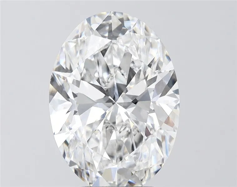 4.05ct Oval Lab Grown Diamond (Colour E, Clarity VVS2, IGI Certified)