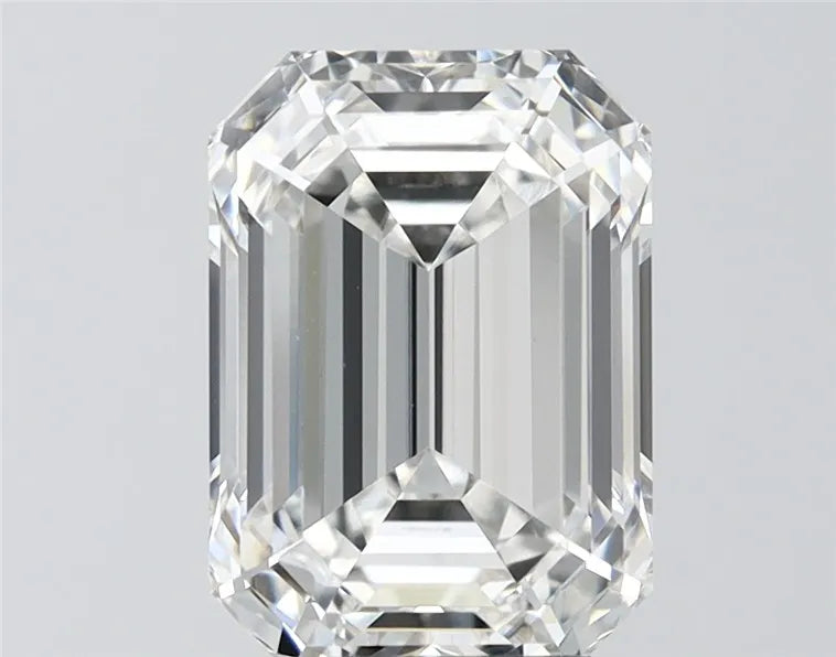4.06ct Emerald Lab Grown Diamond (Colour F, Clarity VVS2, IGI Certified)