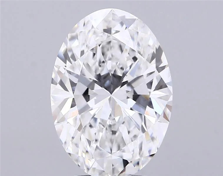 4.06ct Oval Lab Grown Diamond (Colour E, Clarity VVS1, IGI Certified)