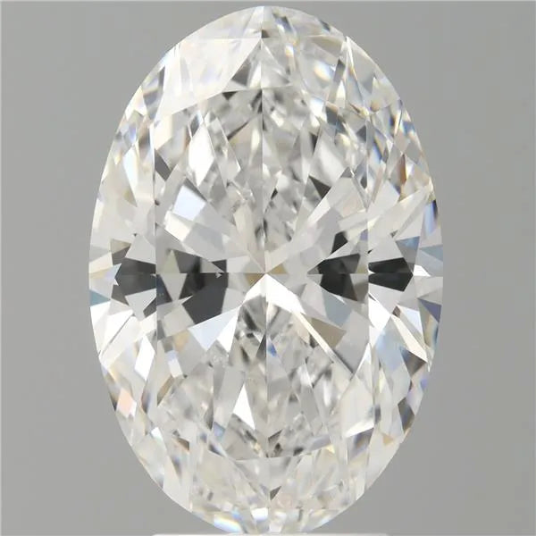 4.06ct Oval Lab Grown Diamond (Colour E, Clarity VVS2, IGI Certified)