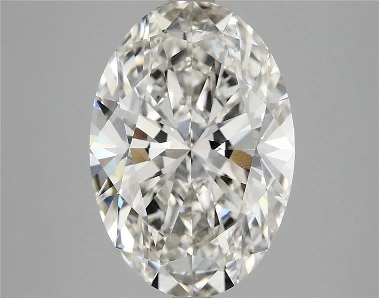 4.06ct Oval Lab Grown Diamond (Colour G, Clarity VVS2, IGI Certified)