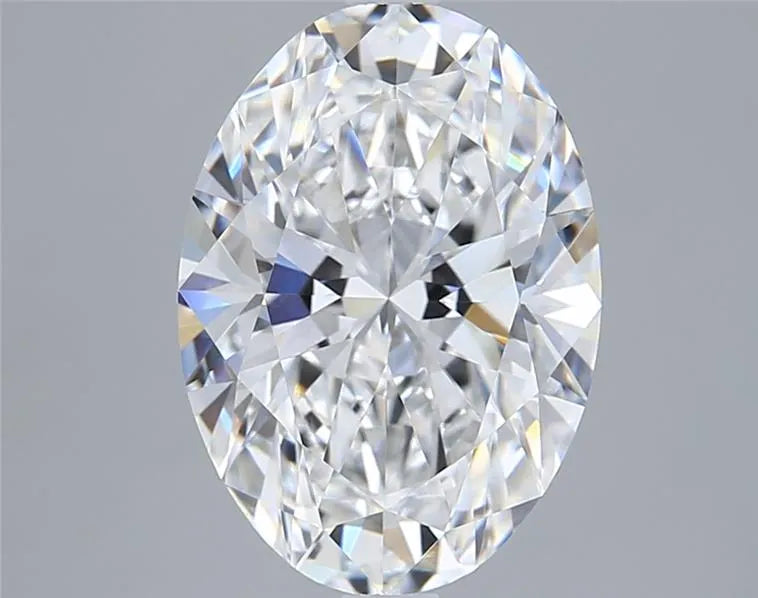 4.07ct Oval Lab Grown Diamond (Colour E, Clarity VVS1, IGI Certified)