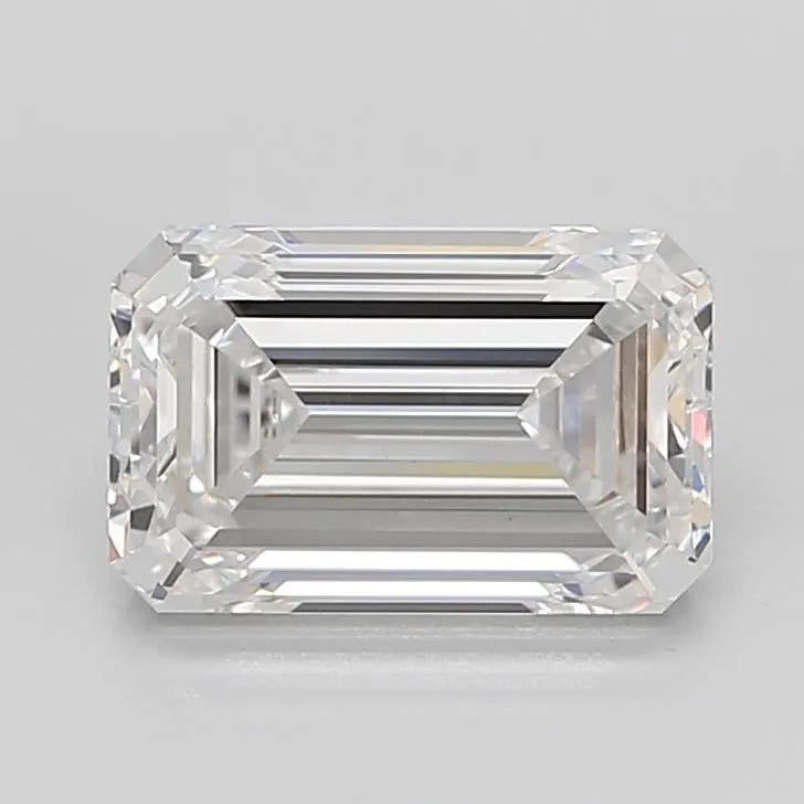 4.08ct Emerald Lab Grown Diamond (Colour E, Clarity VVS2, IGI Certified)