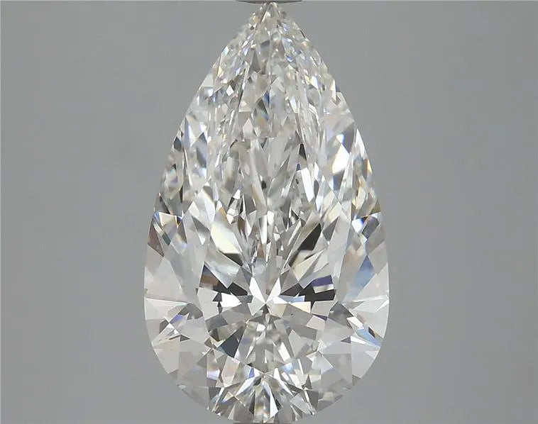 4.08ct Pear Lab Grown Diamond (Colour G, Clarity VS1, IGI Certified)