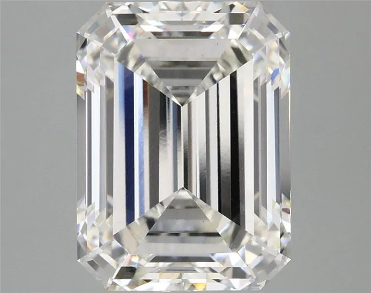 4.09ct Emerald Lab Grown Diamond (Colour F, Clarity VS1, IGI Certified)