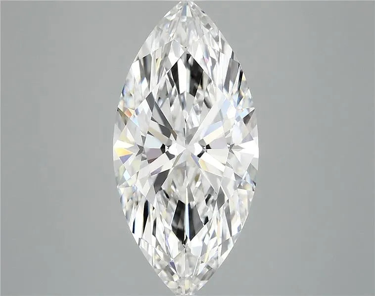 4.09ct Marquise Lab Grown Diamond (Colour D, Clarity VVS2, IGI Certified)