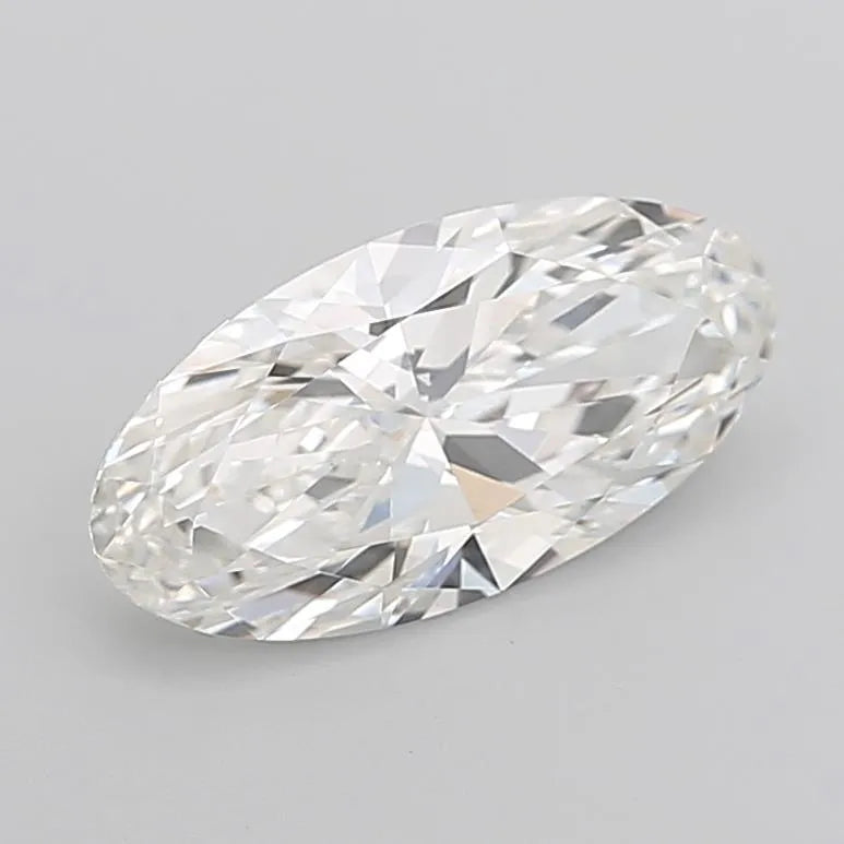 4.09ct Oval Lab Grown Diamond (Colour G, Clarity VVS2, IGI Certified)