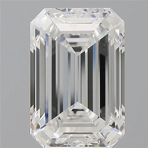 4.10ct Emerald Lab Grown Diamond (Colour E, Clarity VVS2, IGI Certified)