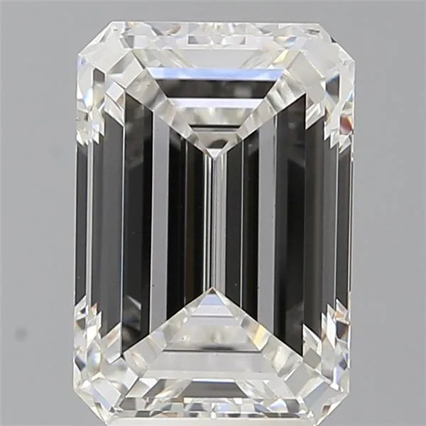 4.10ct Emerald Lab Grown Diamond (Colour G, Clarity VS1, IGI Certified)