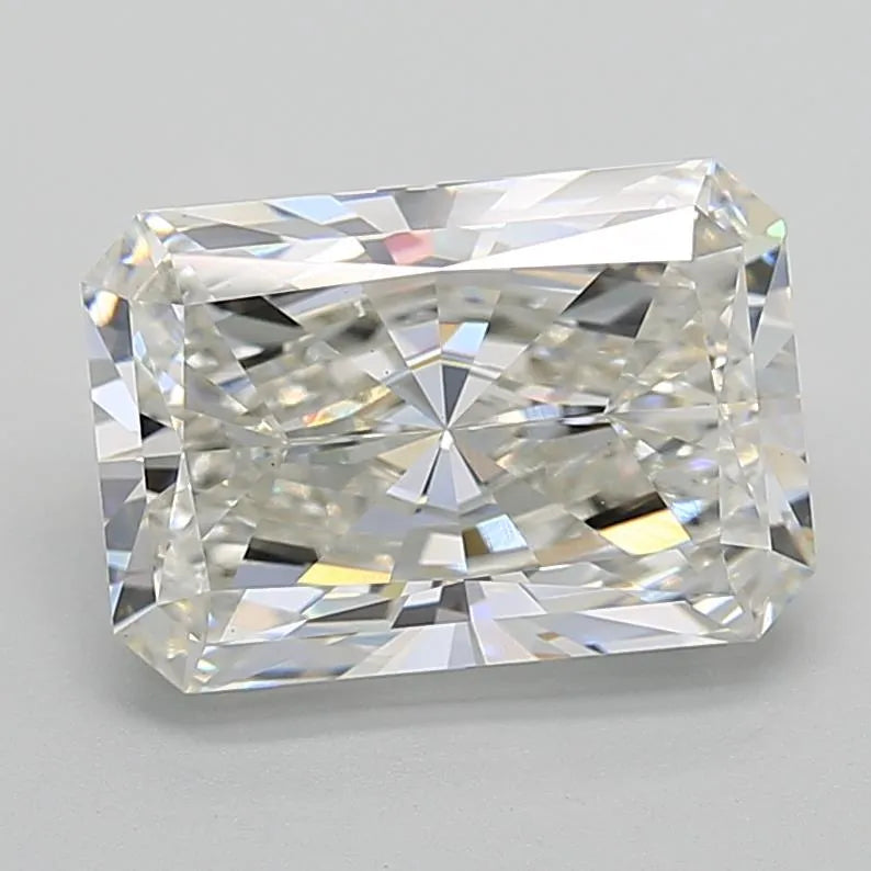 4.10ct Radiant Lab Grown Diamond (Colour G, Clarity VS1, Cut EX, IGI Certified)
