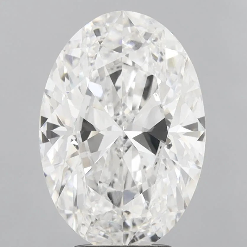 4.20ct Oval Lab Grown Diamond (Colour E, Clarity VS1, IGI Certified)