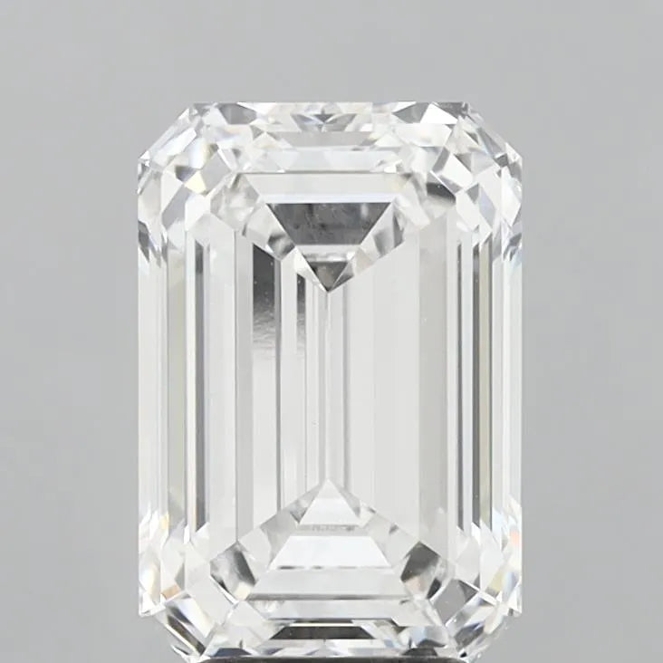 4.24ct Emerald Lab Grown Diamond (Colour D, Clarity IF, IGI Certified)