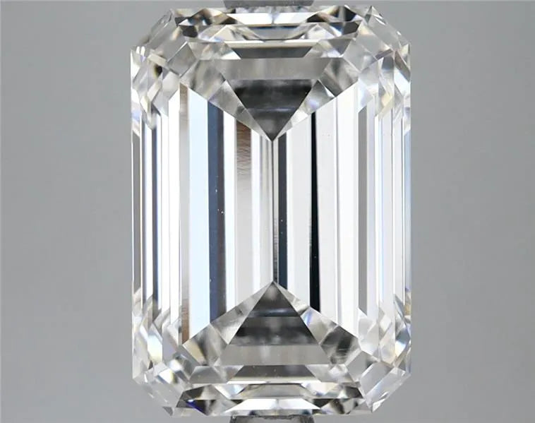 4.31ct Emerald Lab Grown Diamond (Colour F, Clarity VS1, IGI Certified)