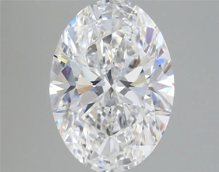 4.45ct Oval Lab Grown Diamond (Colour E, Clarity VS1, IGI Certified)