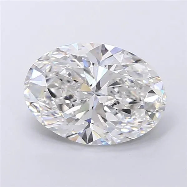4.50ct Oval Lab Grown Diamond (Colour F, Clarity VS1, IGI Certified)