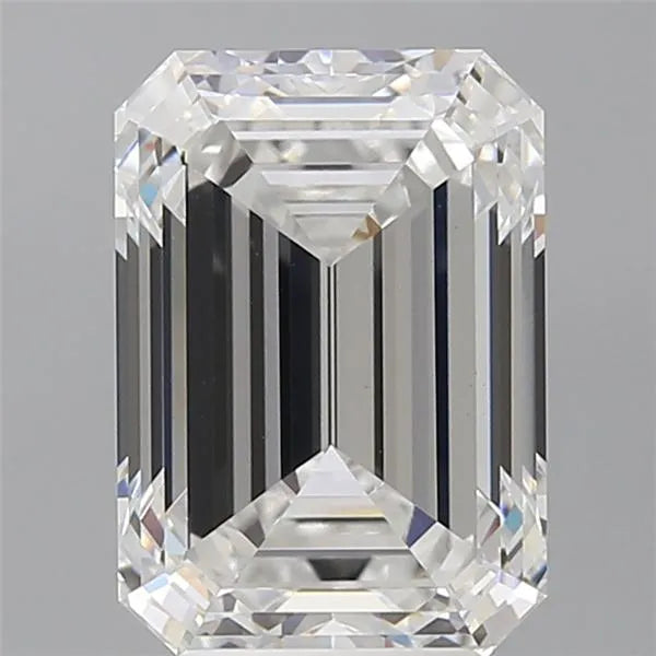 4.52ct Emerald Lab Grown Diamond (Colour E, Clarity VVS2, IGI Certified)