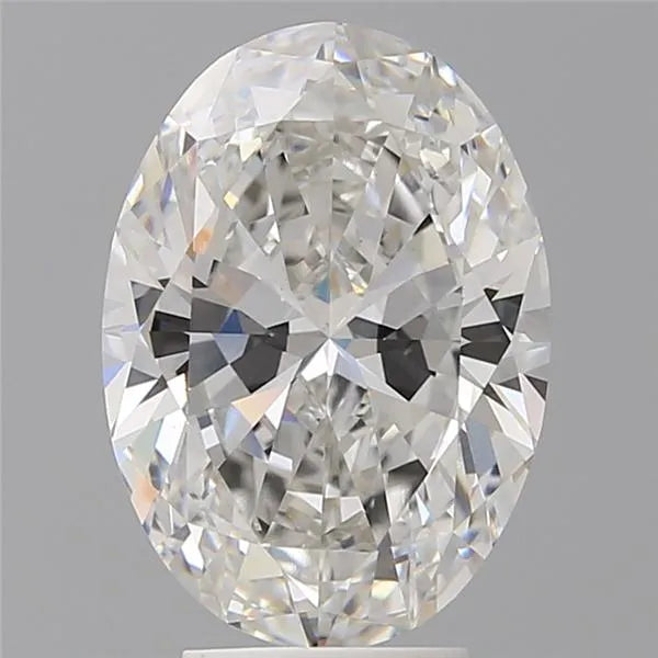 4.52ct Oval Lab Grown Diamond (Colour E, Clarity VVS2, IGI Certified)