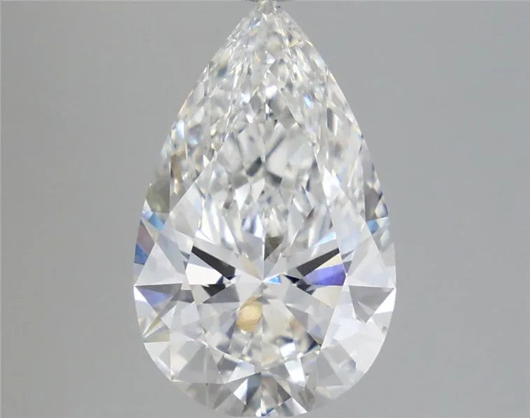 4.57ct Pear Lab Grown Diamond (Colour E, Clarity VVS2, IGI Certified)