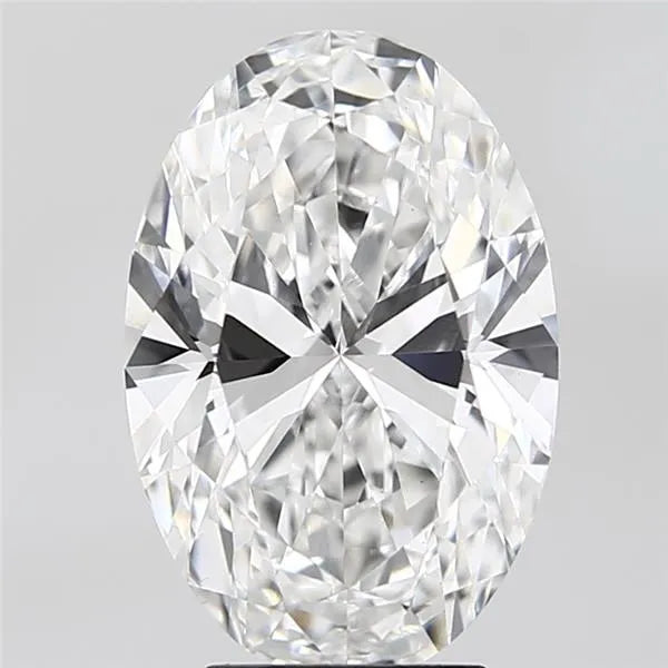 4.59ct Oval Lab Grown Diamond (Colour E, Clarity VS1, IGI Certified)