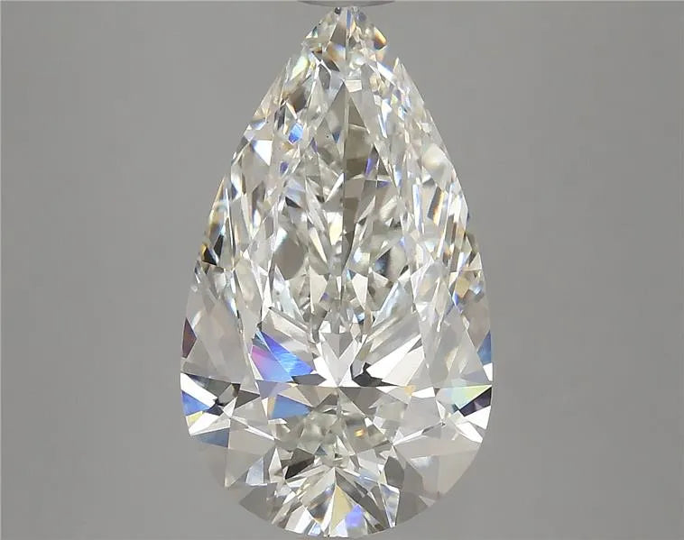 4.68ct Pear Lab Grown Diamond (Colour G, Clarity VS1, IGI Certified)