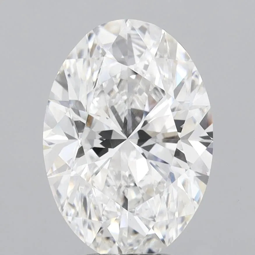 4.71ct Oval Lab Grown Diamond (Colour E, Clarity VS1, IGI Certified)