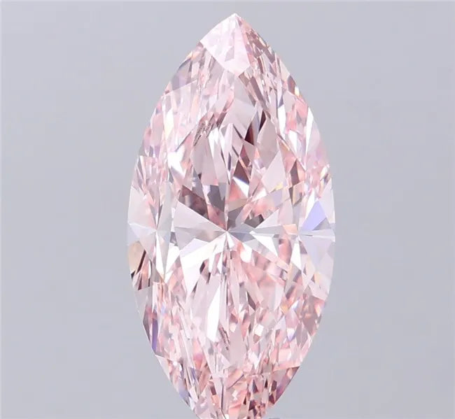 4.90ct Marquise Lab Grown Diamond (Colour Fancy Intense Pink, Clarity VS1, IGI Certified)