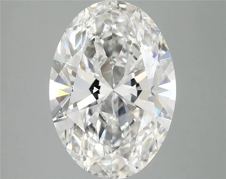 4.91ct Oval Lab Grown Diamond (Colour E, Clarity VVS2, IGI Certified)