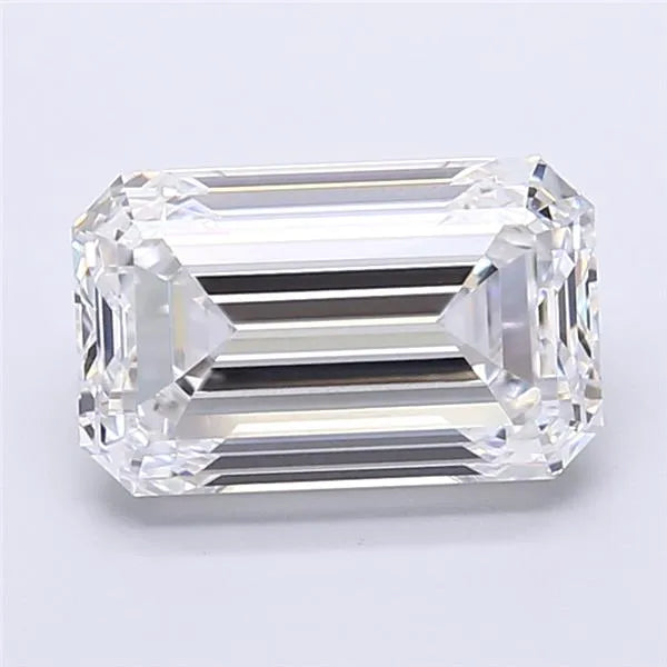 5.00ct Emerald Lab Grown Diamond (Colour D, Clarity VVS1, IGI Certified)