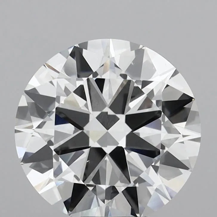 5.00ct Round Lab Grown Diamond (Colour F, Clarity VS1, Cut EX, IGI Certified)