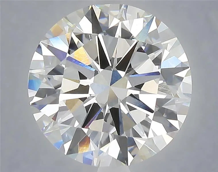5.00ct Round Lab Grown Diamond (Colour G, Clarity VVS2, Cut EX, IGI Certified)