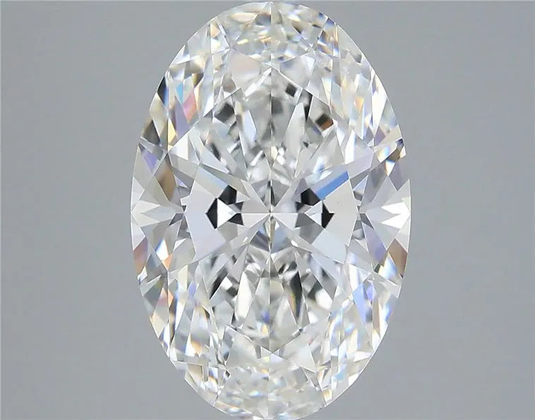 5.01ct Oval Lab Grown Diamond (Colour E, Clarity VVS2, IGI Certified)