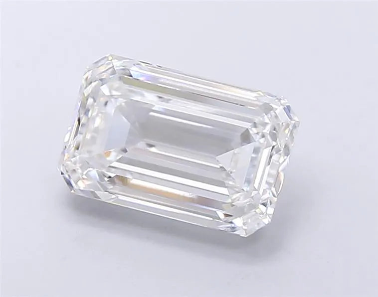 5.02ct Emerald Lab Grown Diamond (Colour E, Clarity IF, IGI Certified)