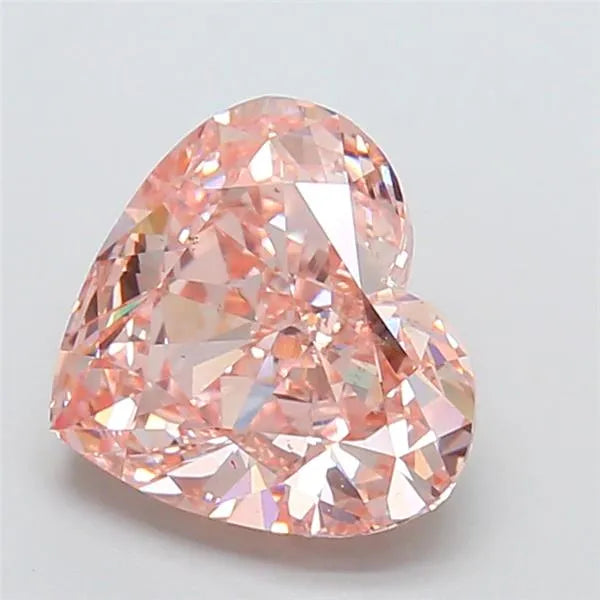 5.02ct Heart Lab Grown Diamond (Colour Fancy Intense Pink, Clarity VS1, IGI Certified)