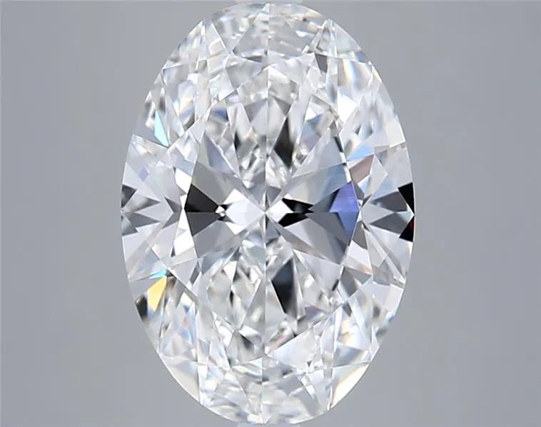 5.02ct Oval Lab Grown Diamond (Colour E, Clarity VVS2, IGI Certified)