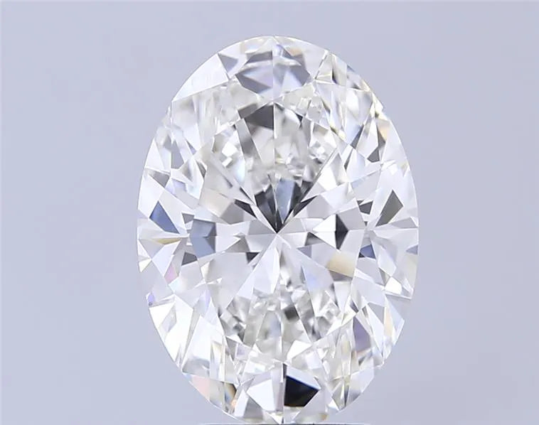 5.02ct Oval Lab Grown Diamond (Colour F, Clarity VVS2, IGI Certified)