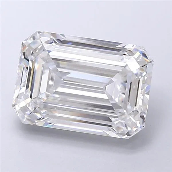 5.03ct Emerald Lab Grown Diamond (Colour E, Clarity VVS1, IGI Certified)