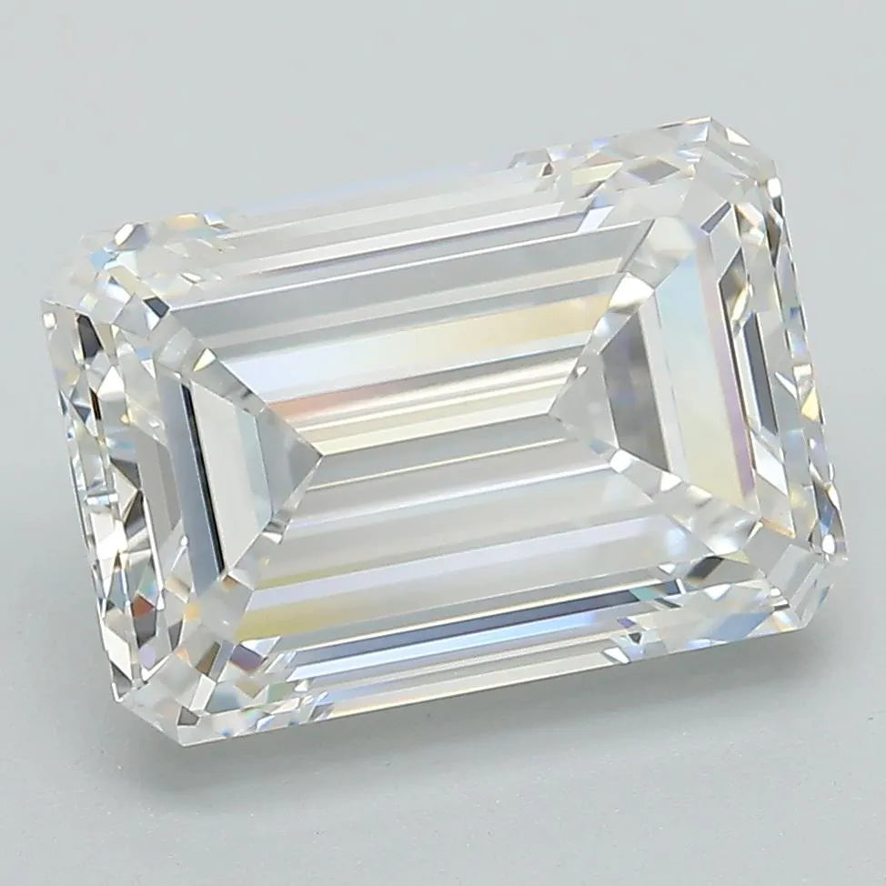 5.03ct Emerald Lab Grown Diamond (Colour E, Clarity VVS1, IGI Certified)