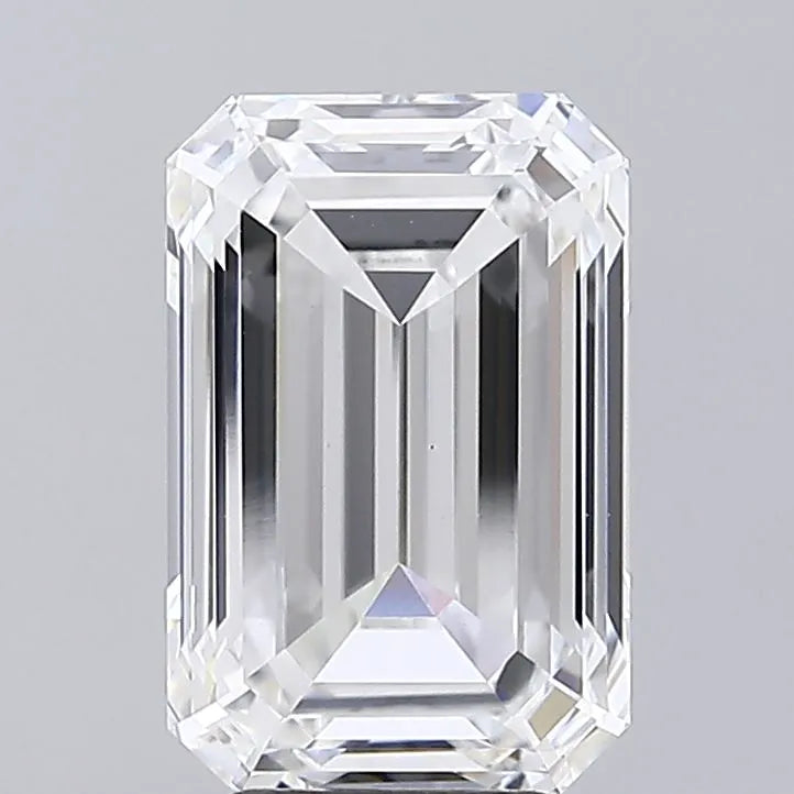 5.03ct Emerald Lab Grown Diamond (Colour E, Clarity VVS2, IGI Certified)