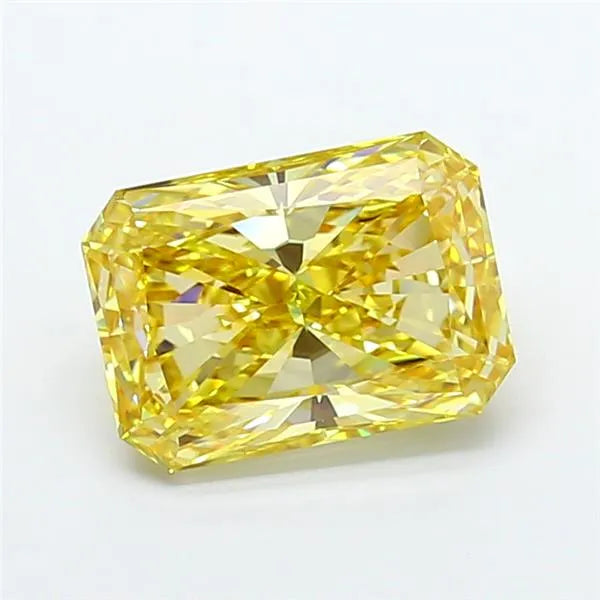 5.03ct Radiant Lab Grown Diamond (Colour Fancy Intense Yellow, Clarity VS1, IGI Certified)