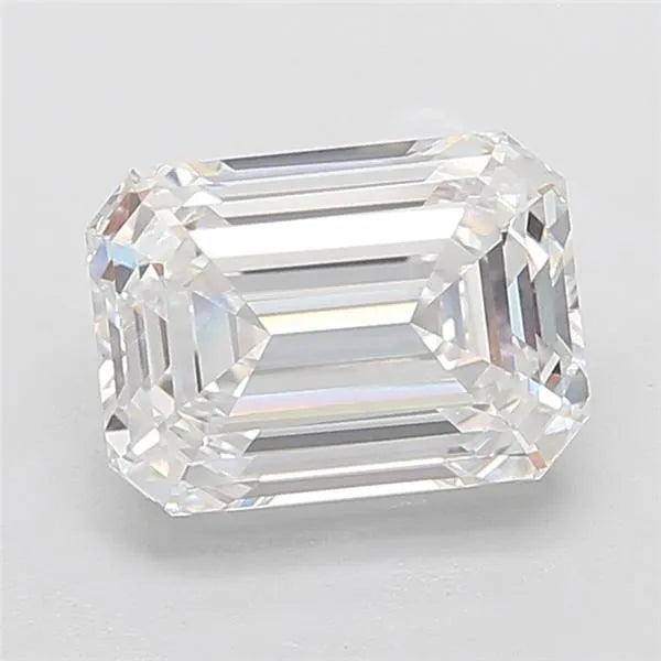 5.04ct Emerald Lab Grown Diamond (Colour D, Clarity VVS2, IGI Certified)