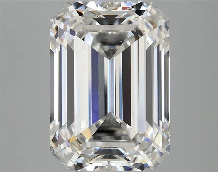 5.04ct Emerald Lab Grown Diamond (Colour G, Clarity VS1, IGI Certified)
