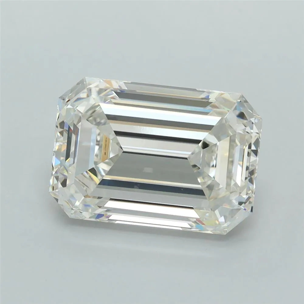 5.04ct Emerald Lab Grown Diamond (Colour G, Clarity VVS1, IGI Certified)