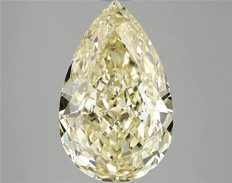 5.05ct Pear Lab Grown Diamond (Colour Fancy Intense Yellow, Clarity VVS2, IGI Certified)